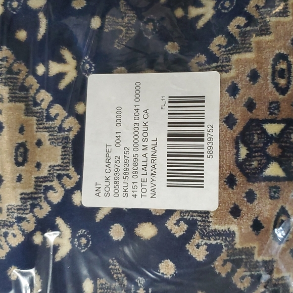 Anthro Lalla Marrakech Souk Carpet Tote Bag - Picture 5 of 5